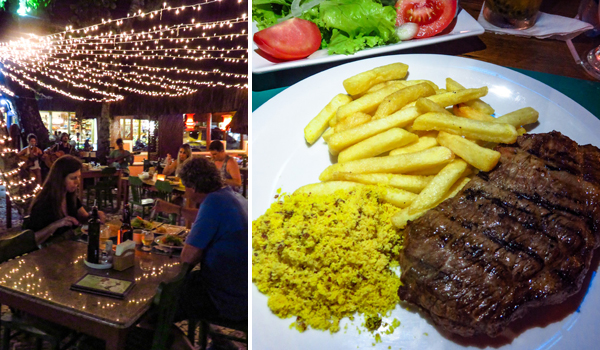 Onde comer no Arraial d'Ajuda: Boi Nos Ares