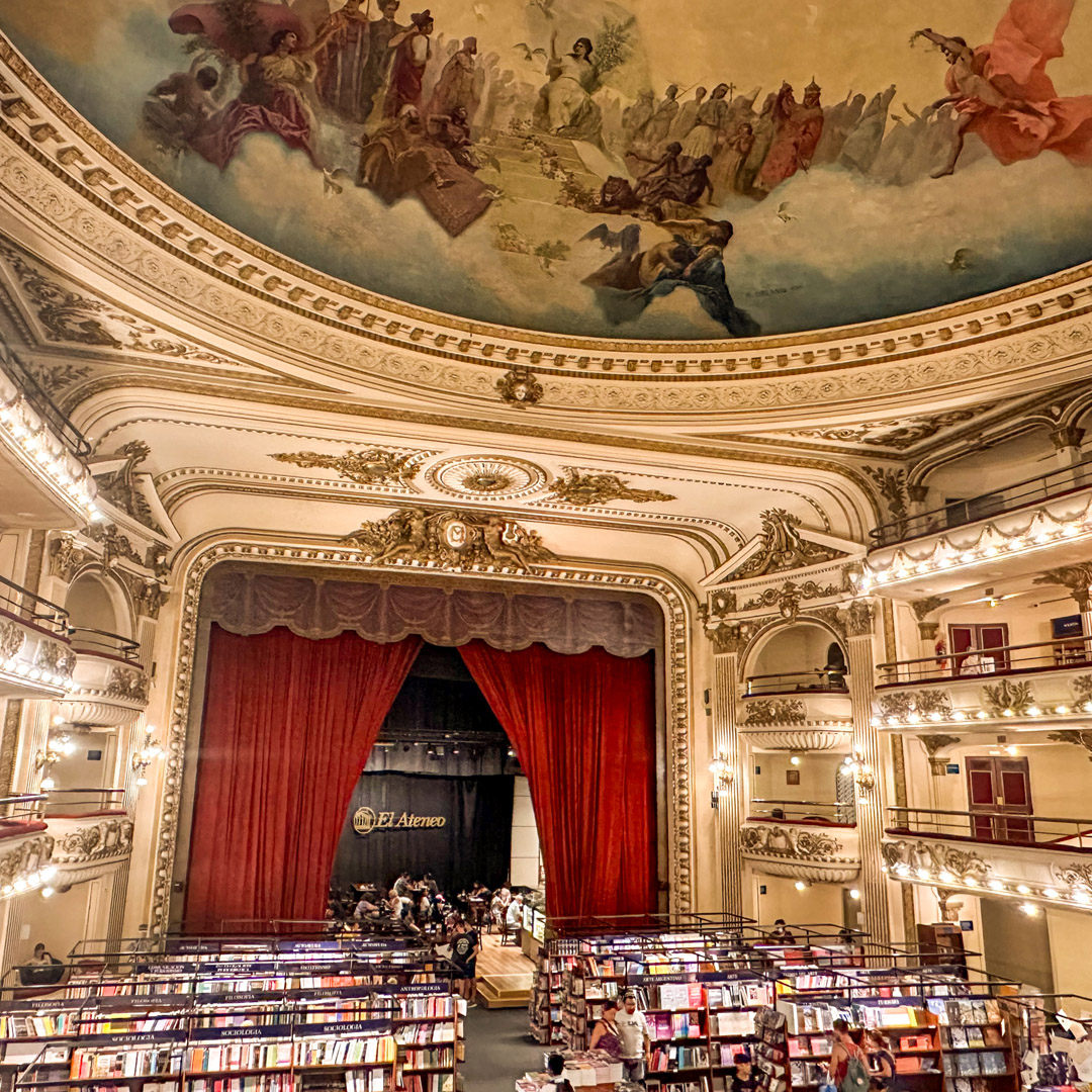 O que fazer em Buenos Aires: livraria El Ateneo Gran Splendid