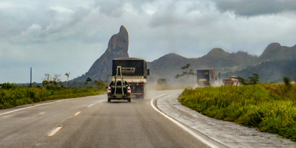 Como viajar de carro ao Sul da Bahia: Monte Pescoço, BR 101