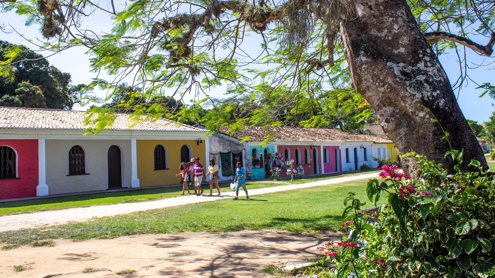 O que fazer em Porto Seguro - Centro historico - Casario