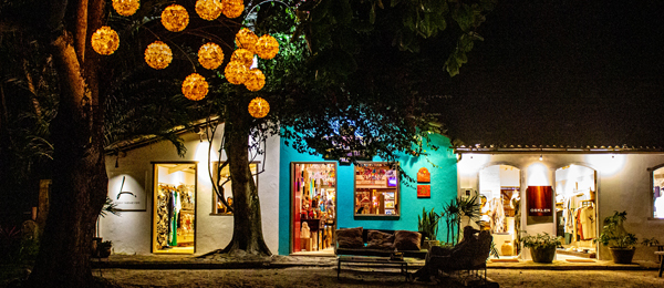 Quadrado de Trancoso à noite