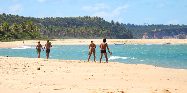 Praias sem aglomeração: Caraíva