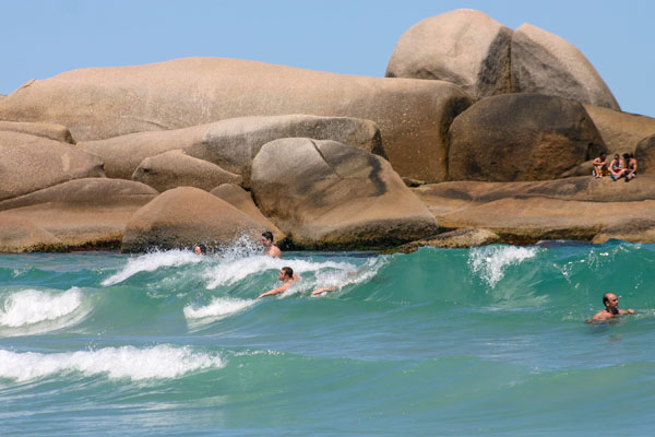 Canto esquerdo da Praia Mole, Florianópolis