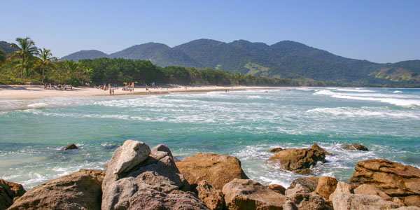 Praia de Lopes Mendes, llha Grande