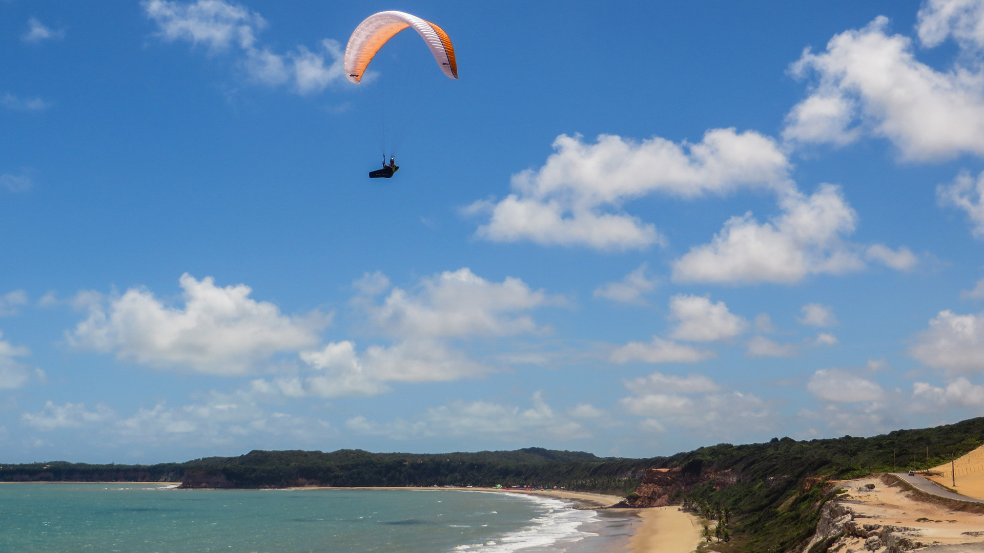 O que fazer em Pipa: parapente