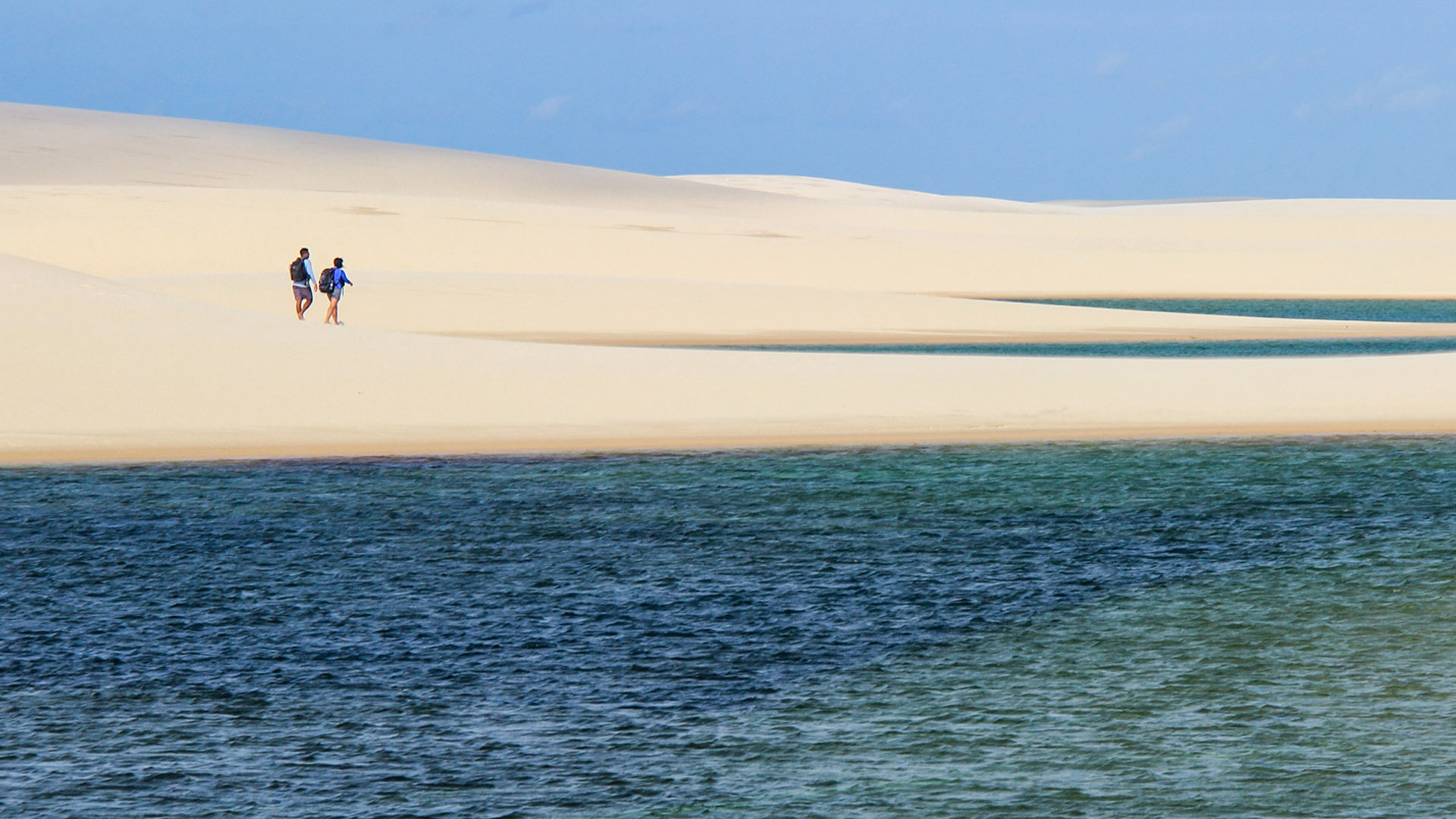 Travessia a pé dos Lençóis Maranhenses