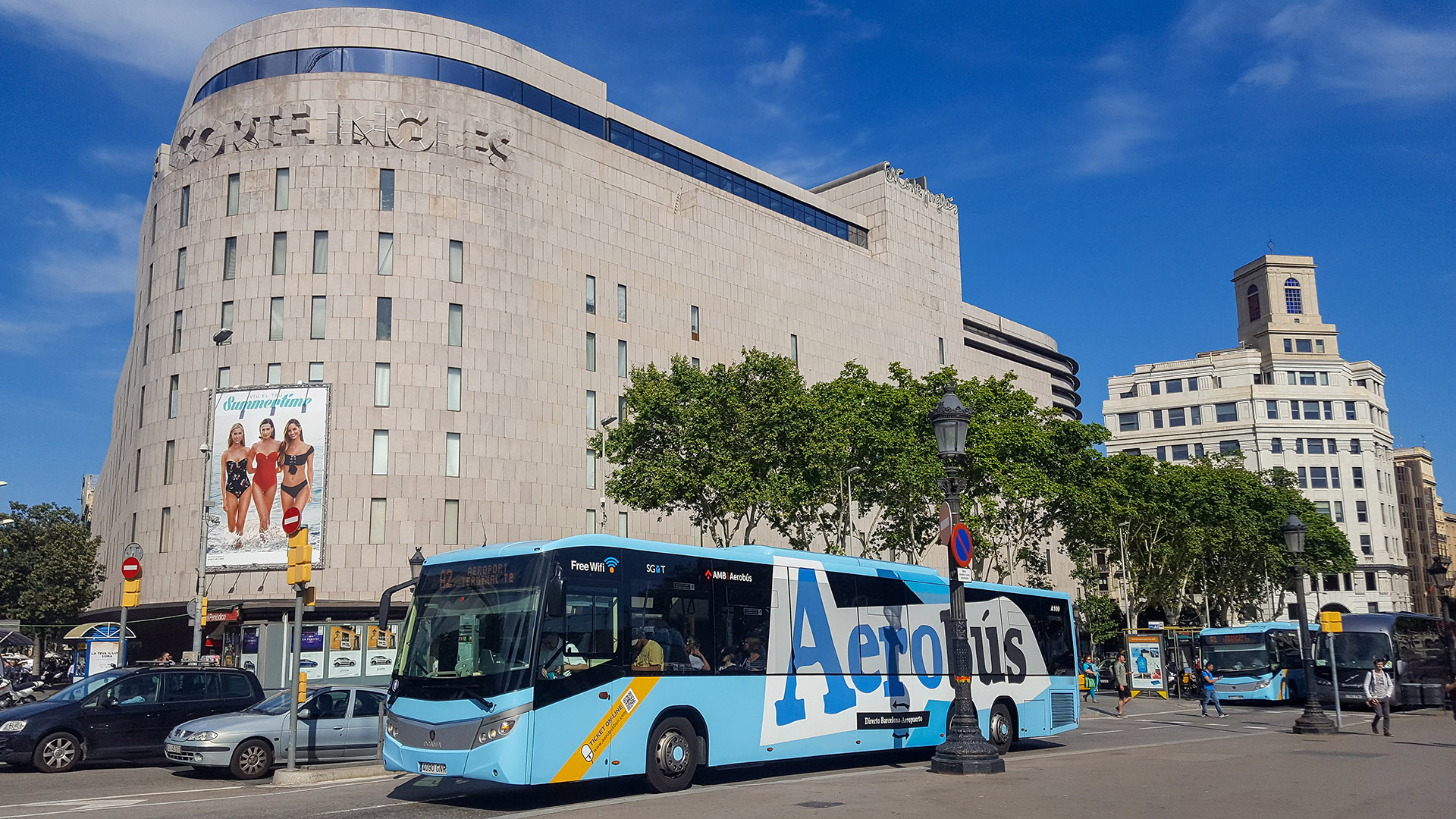 Barcelona: táxi, ônibus, metrô e trem para o aeroporto 1