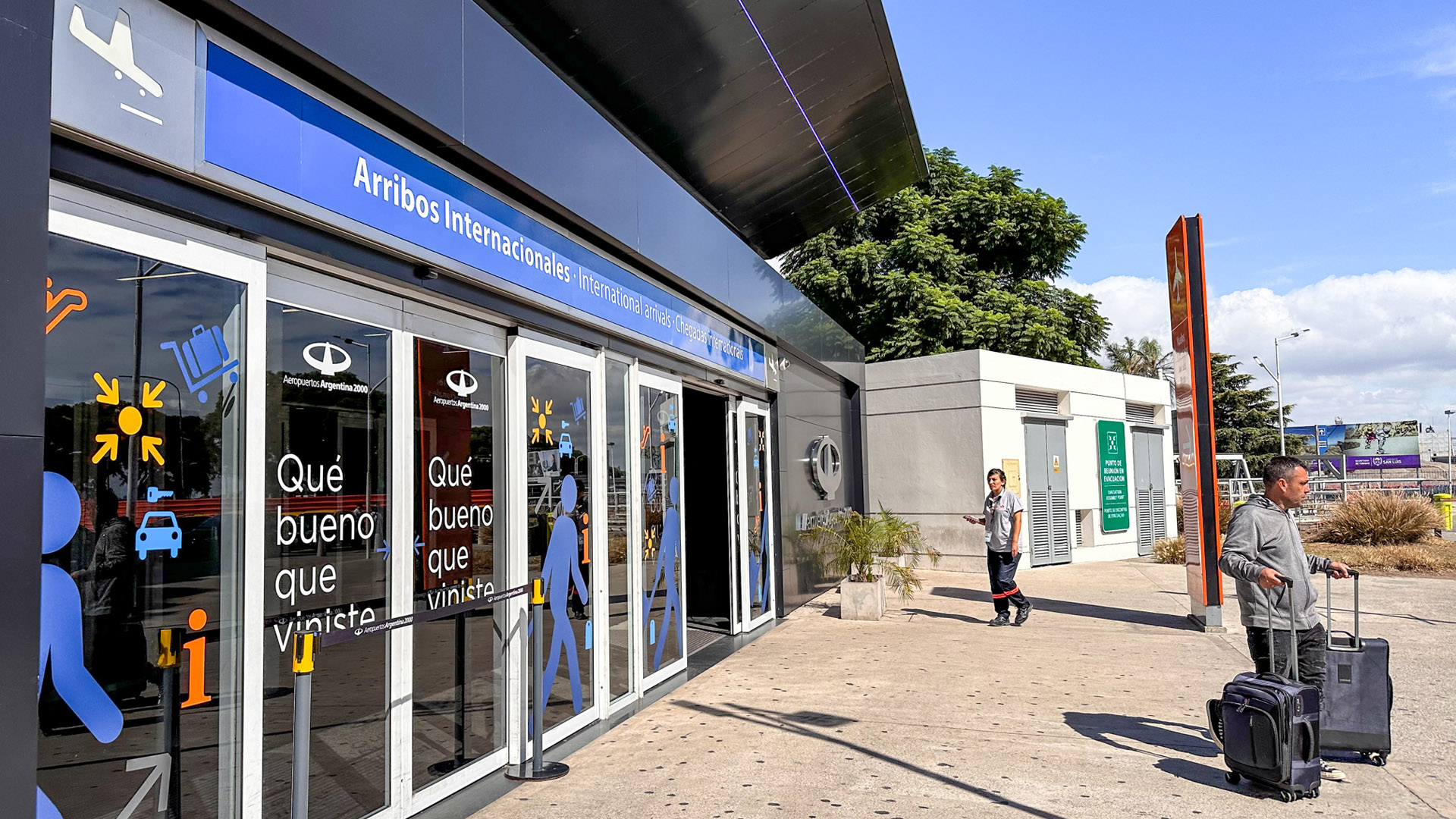 Buenos Aires chegando pelo aeroporto Aeroparque