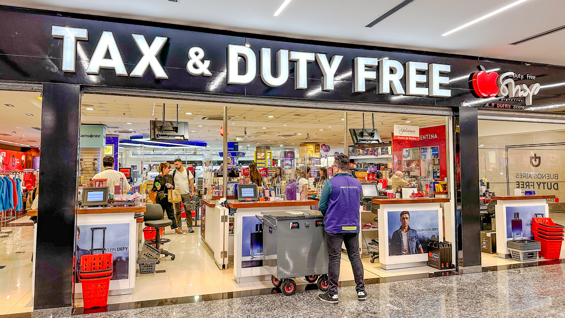 Duty free shop Buenos Aires