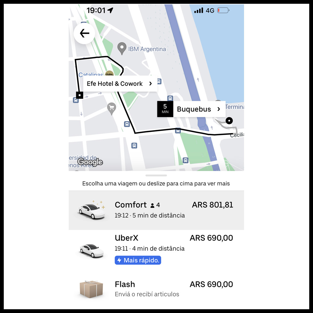 Como se locomover em Buenos Aires: Uber