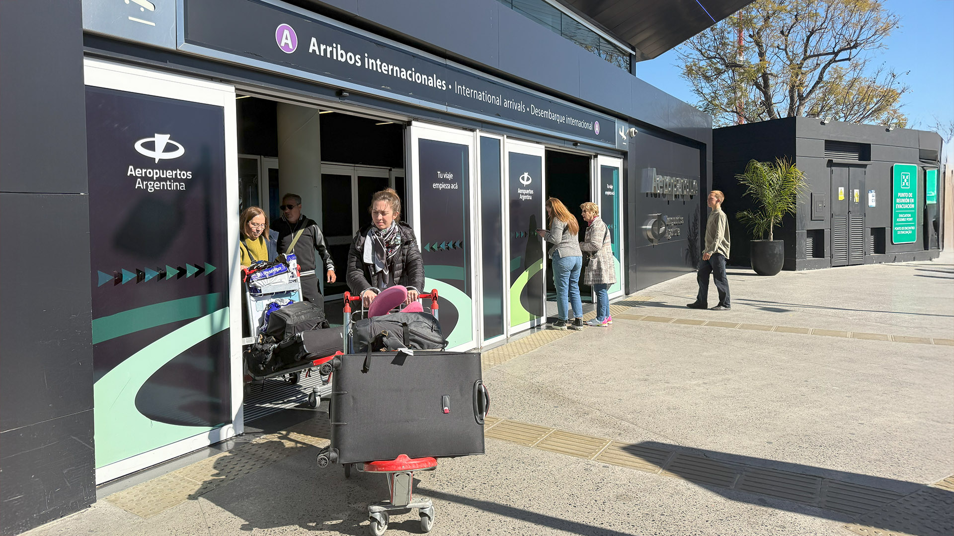 Chegando pelo Aeroparque