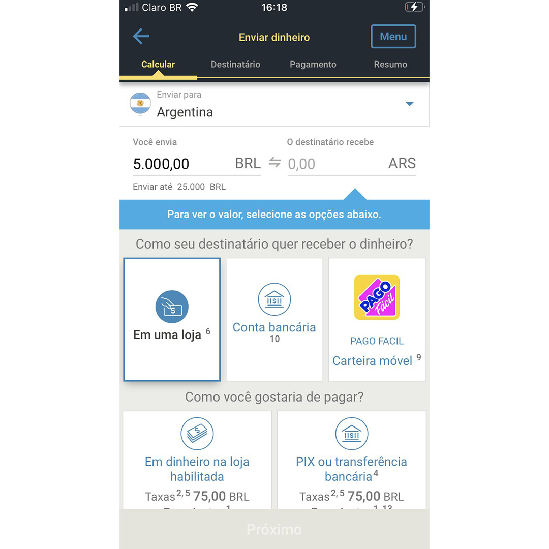 Western Union Argentina