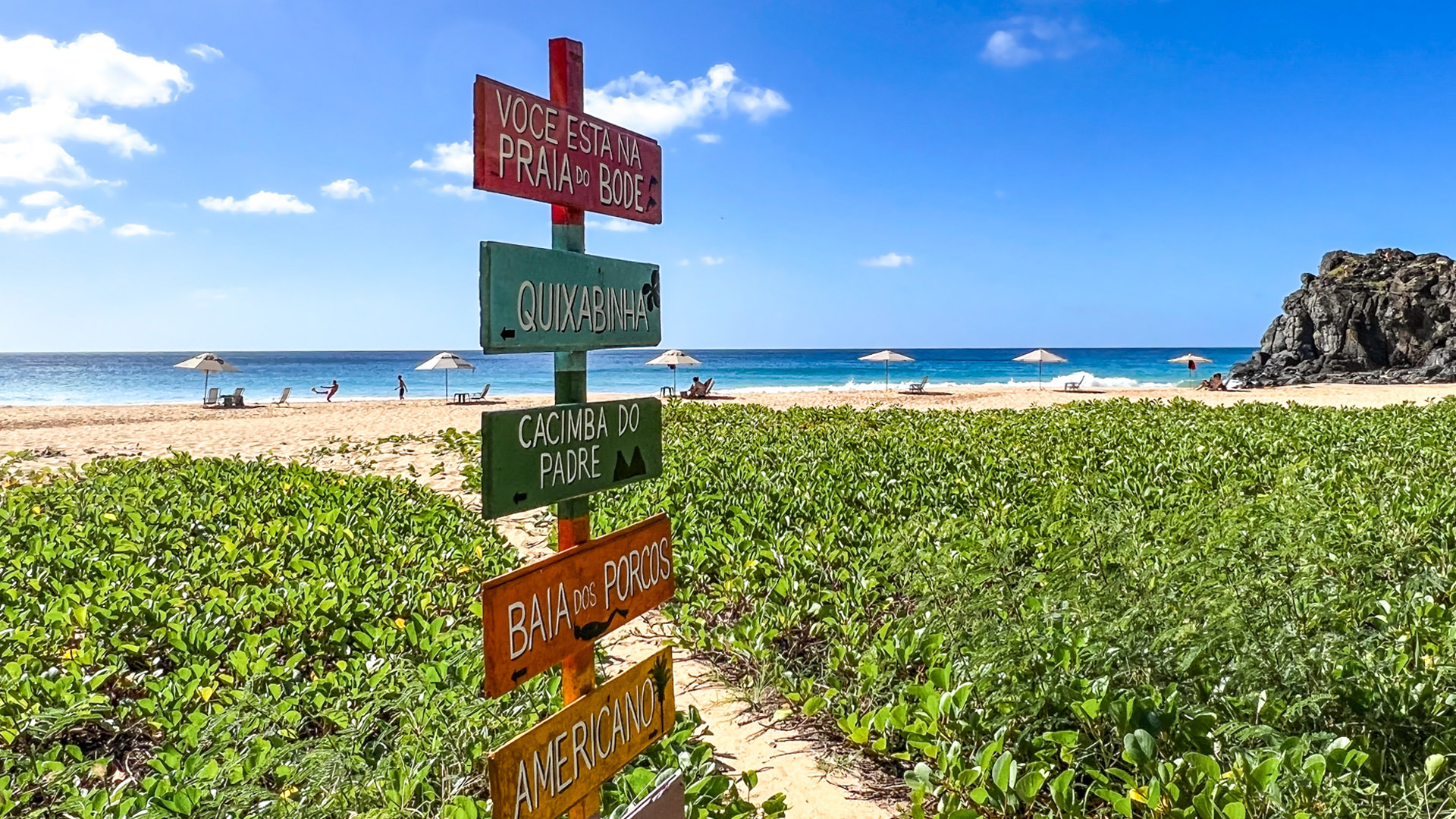 Praias em Fernando de Noronha: Praia do Bode