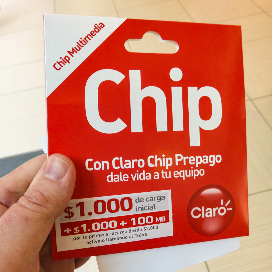 Celular no exterior: chip local no Chile