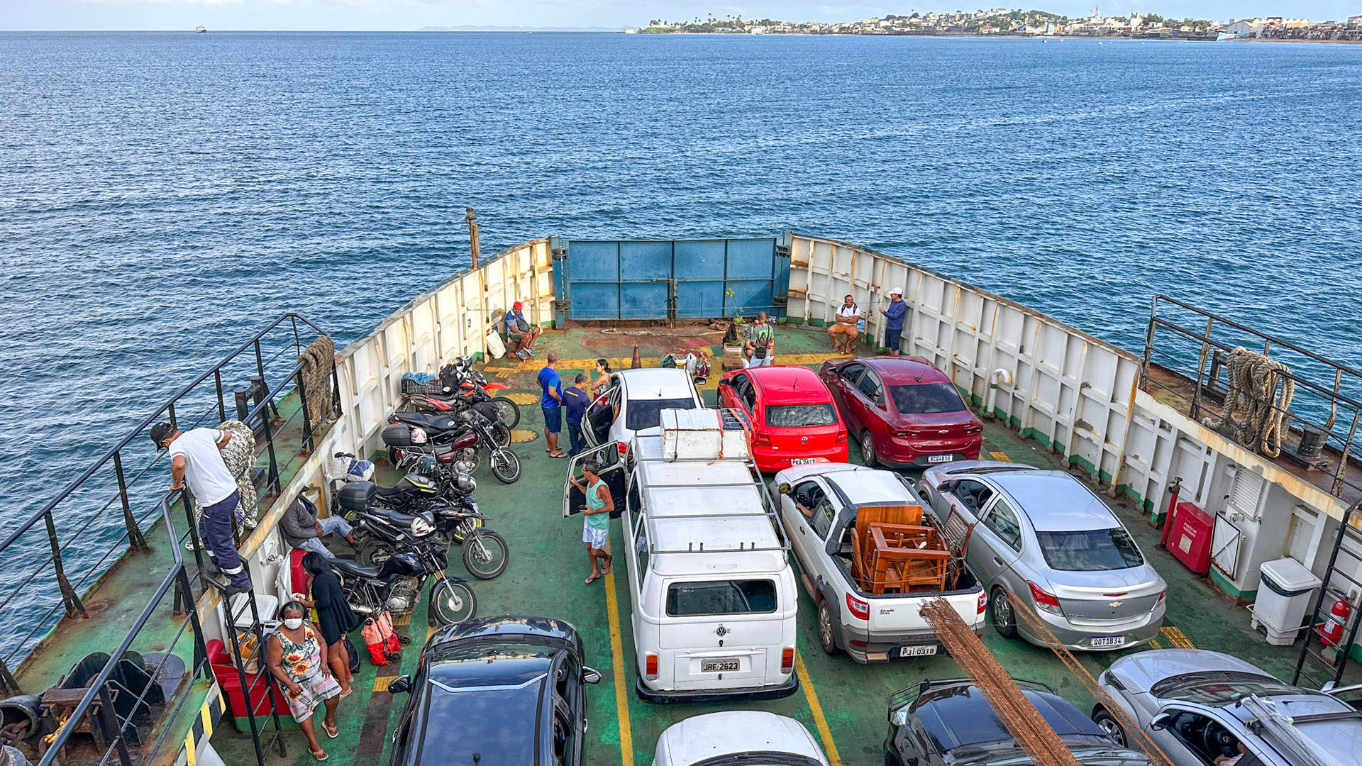 De Salvador a Boipeba: ferry boat 