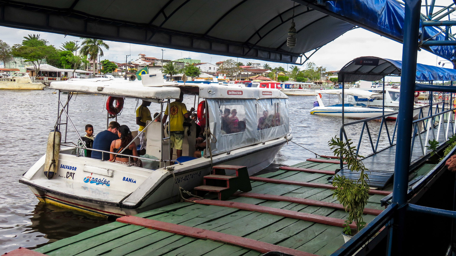 De Salvador a Boipeba: lancha