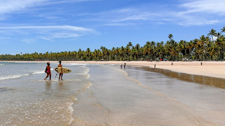 O que fazer em Boipeba: Praia da Cueira