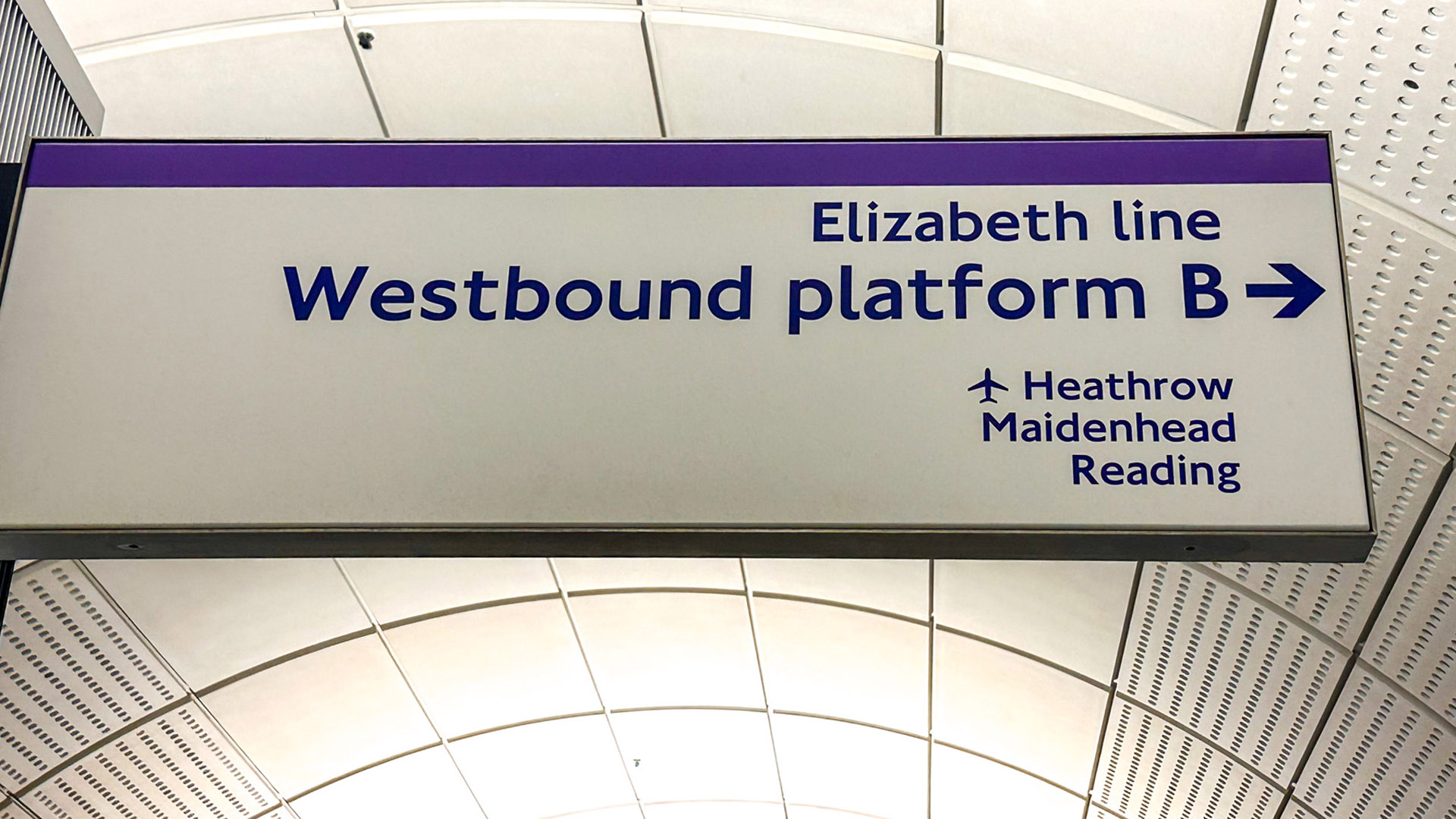 Como sair de Londres com a Elizabeth Line