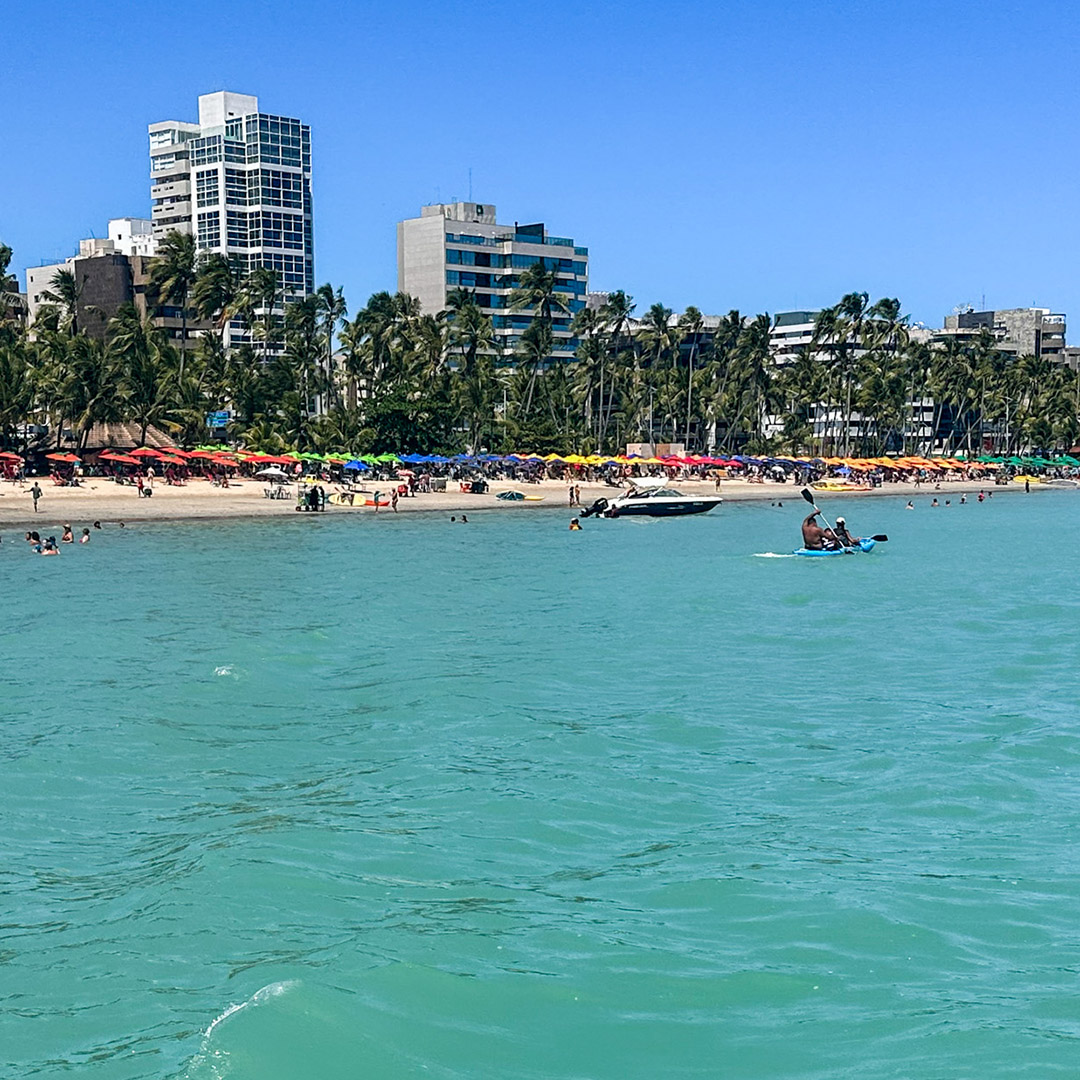 O que fazer em Maceió: praia de Ponta Verde