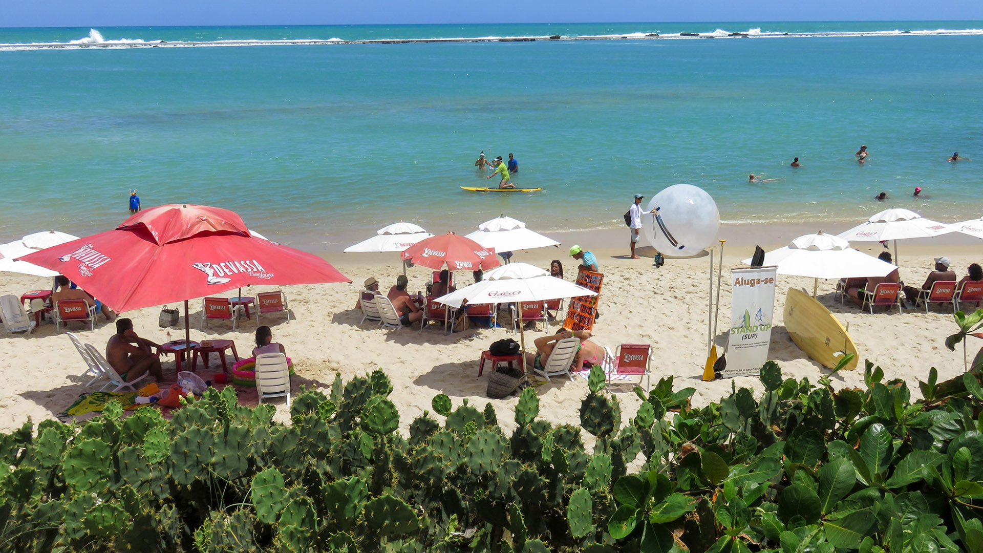 O que fazer em Maceió: praia de Barra de São Miguel