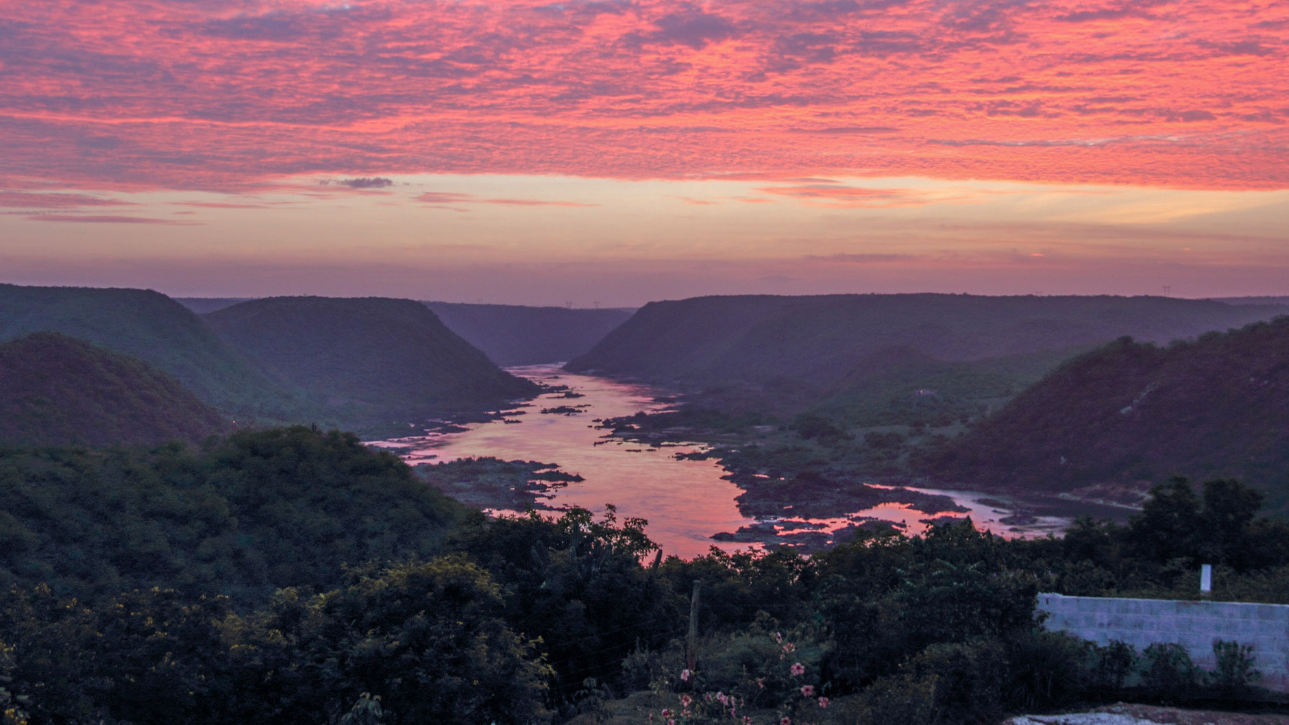 Rio São Francisco visto de Piranhas