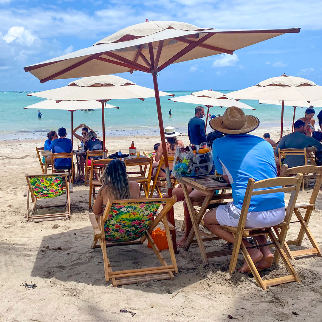 O que fazer em Maragogi: bar Mão Divina, Ponta de Mangue