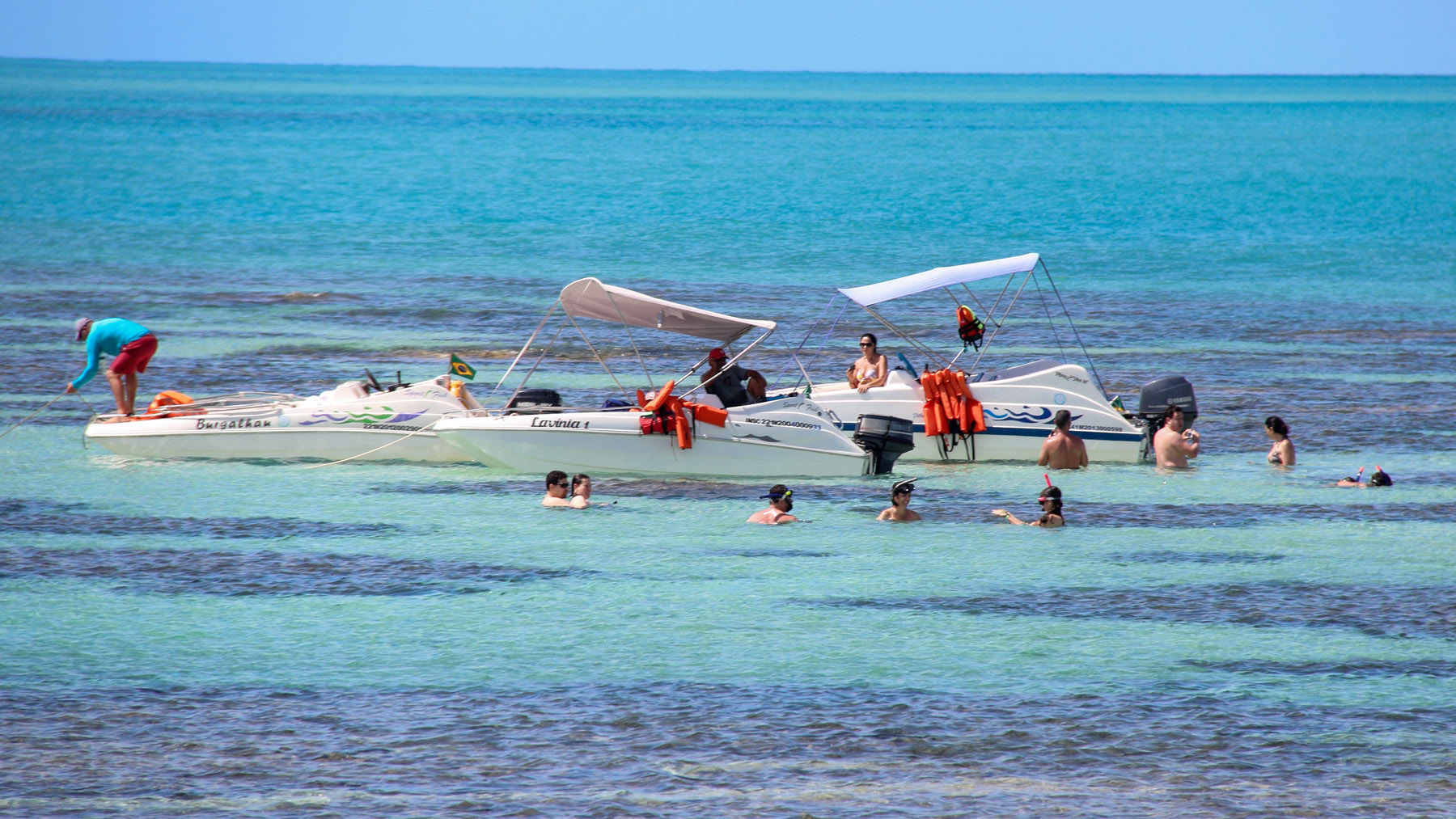 Piscinas naturais em Maragogi