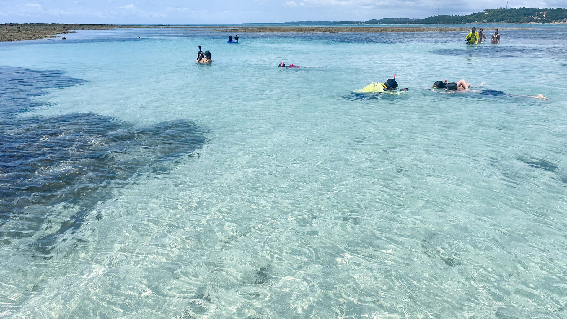 Piscinas naturais de Japaratinga