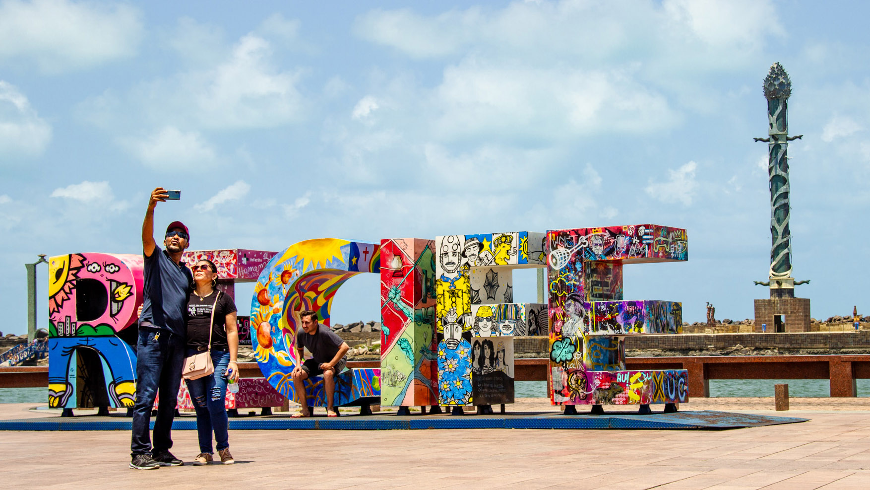 Roteiro de passeios em Recife: Marco Zero