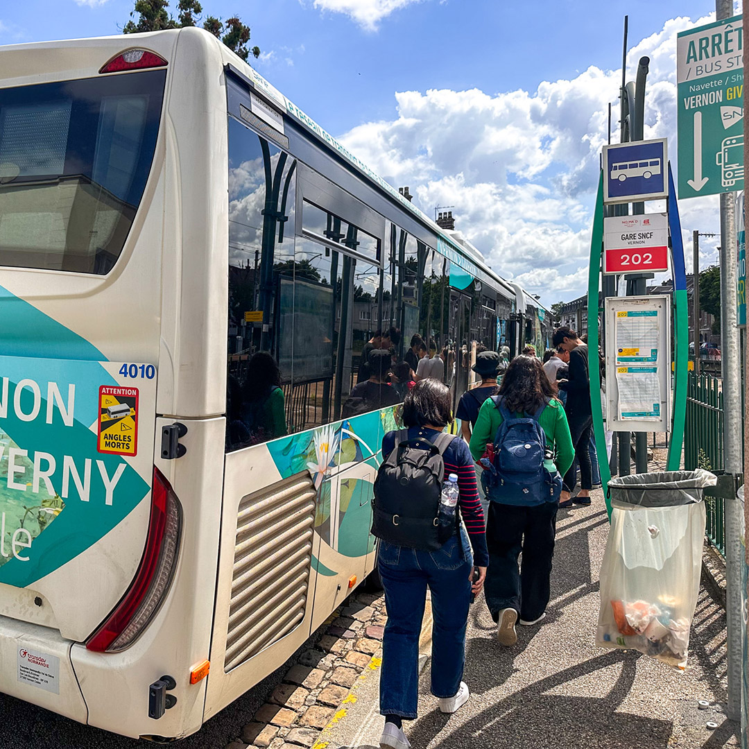 Ônibus de Vernon a Giverny