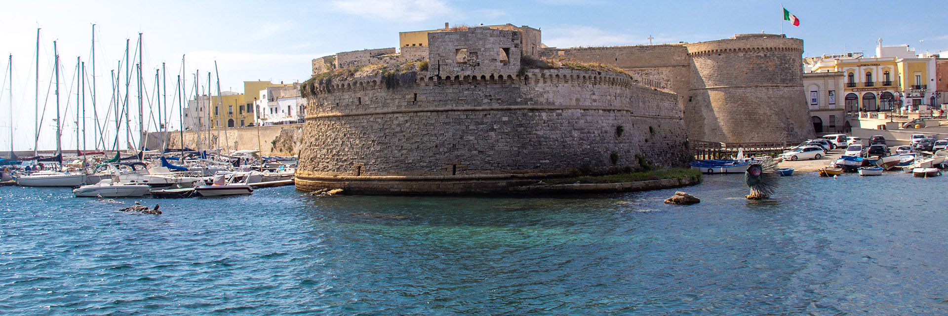 Gallipoli, em busca das praias de areia da Puglia