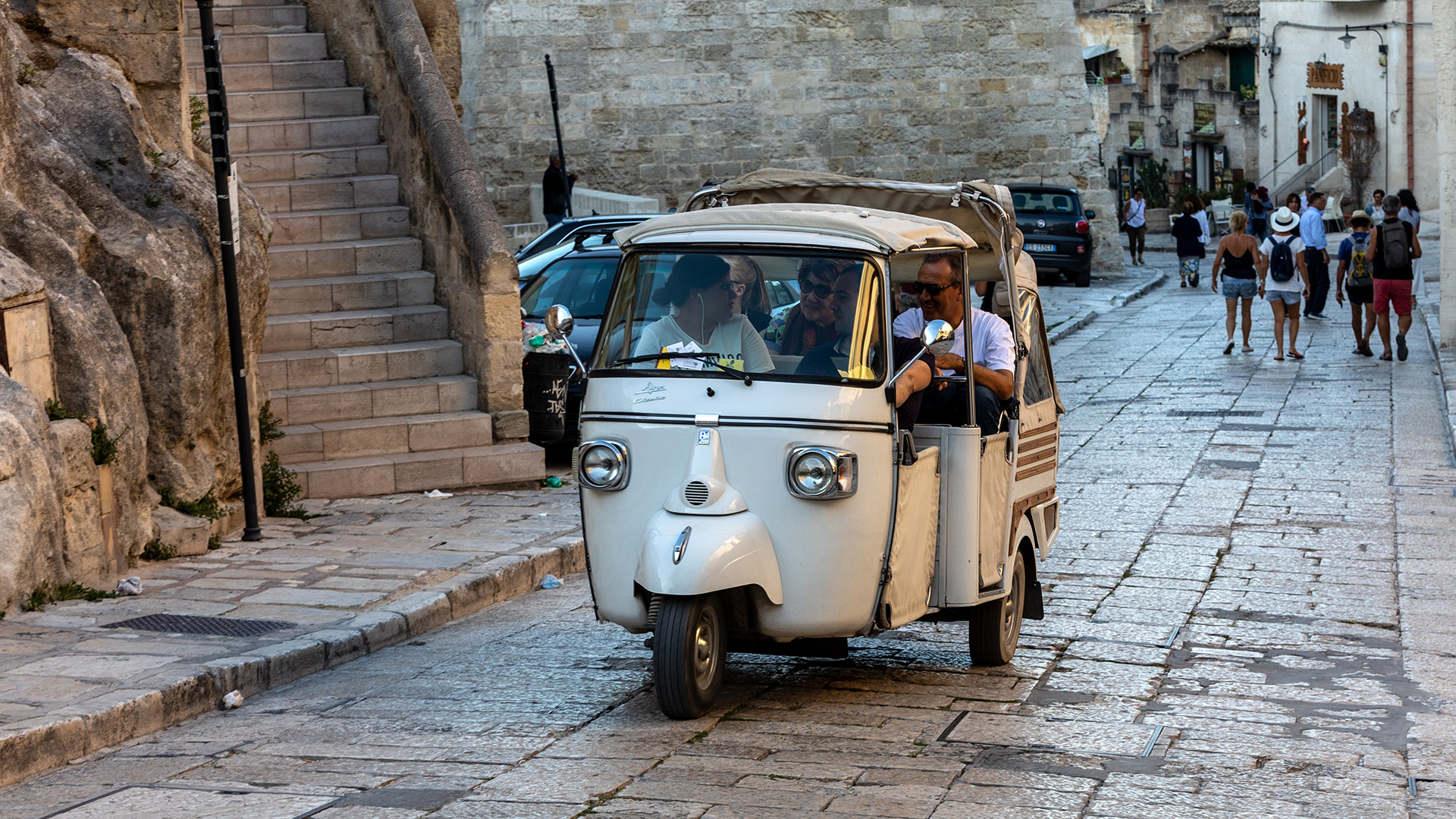 Ape Calessino em Matera