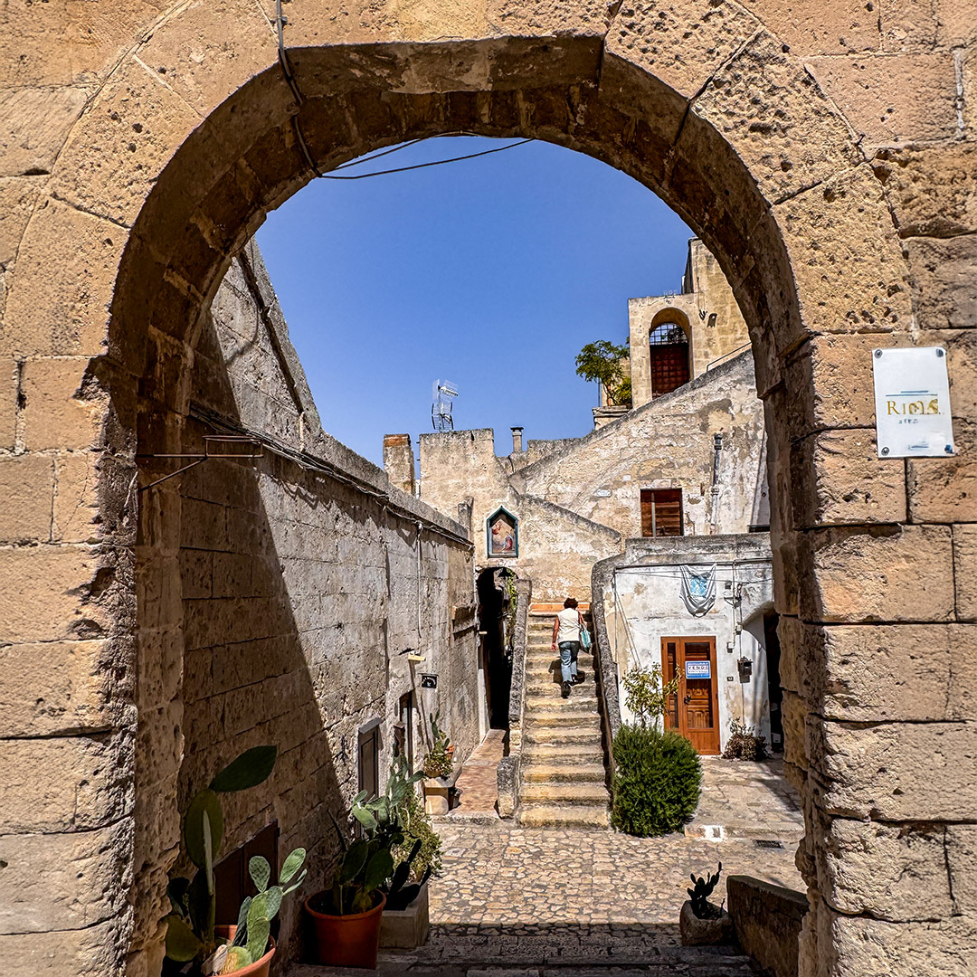 Matera arredores da Catedral