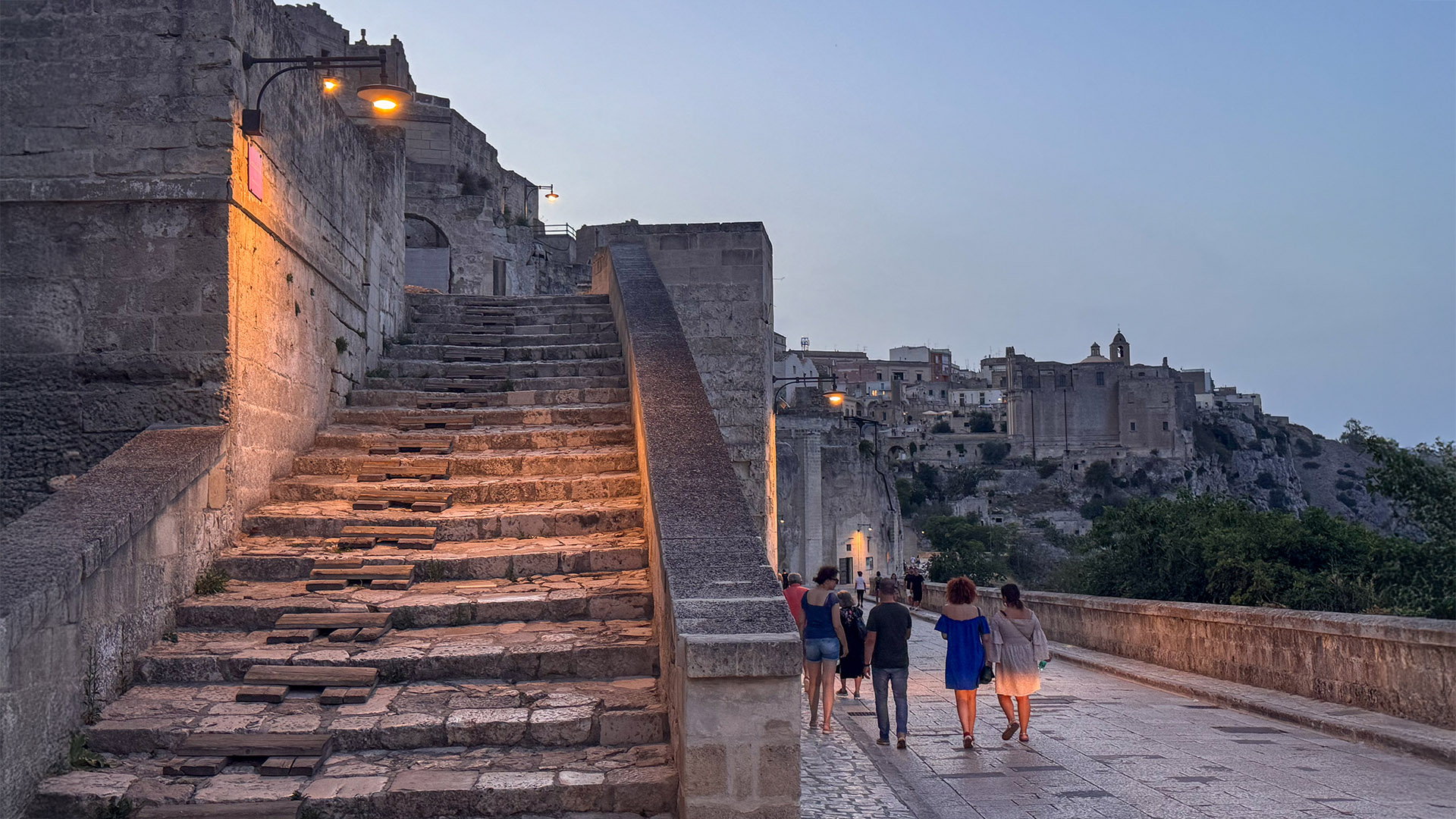 Matera à noite