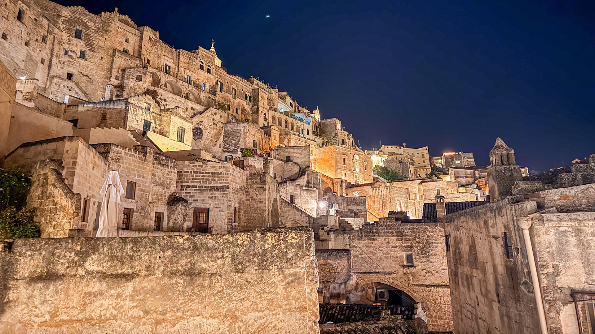 Matera à noite