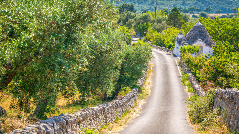 Estradinha no Valle d'Itria Puglia