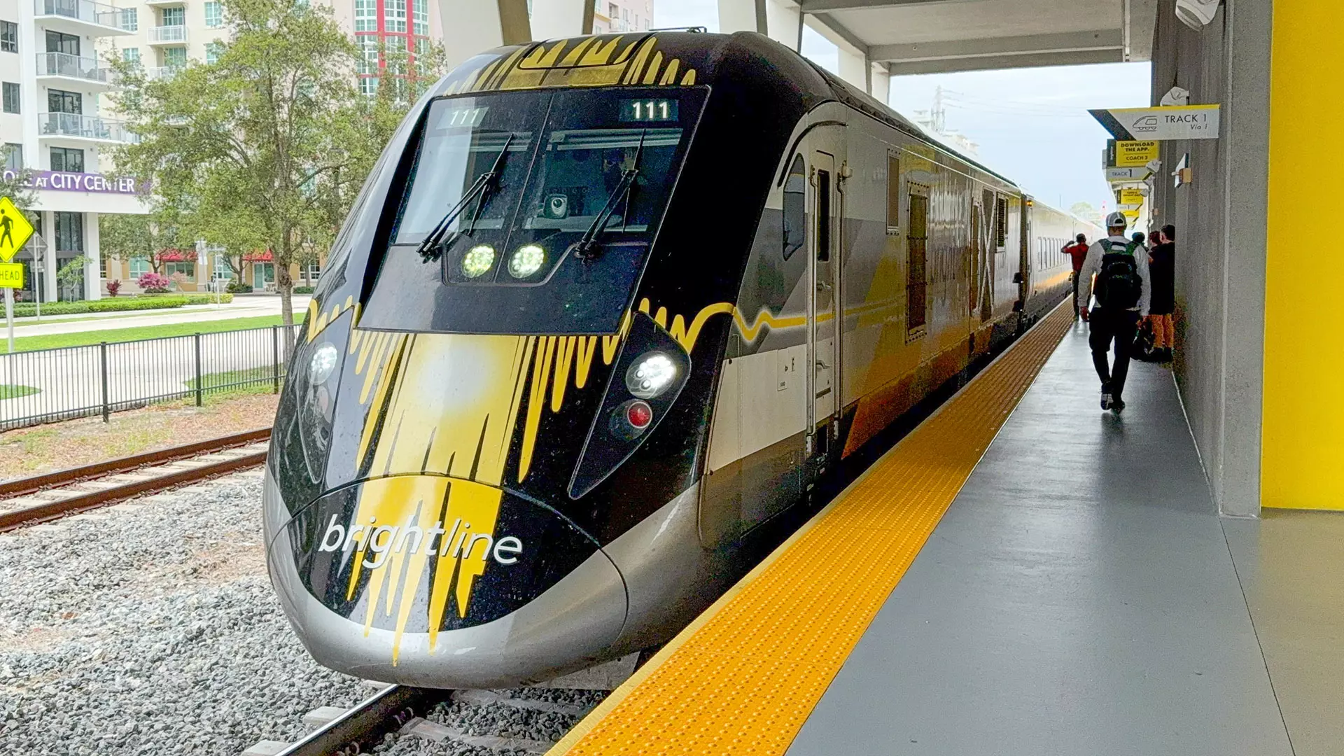 Trem-bala de Miami a Orlando Brightline